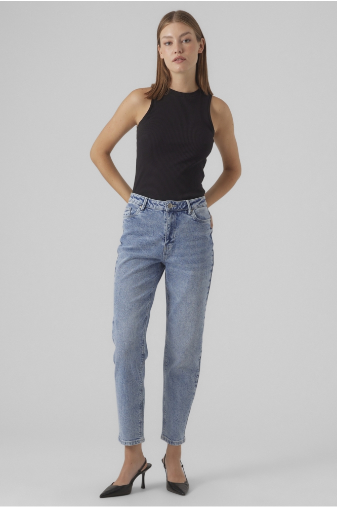 VMLINDA HR MOM JEANS GU3184 GA NOOS 10291018 Light Blue Denim